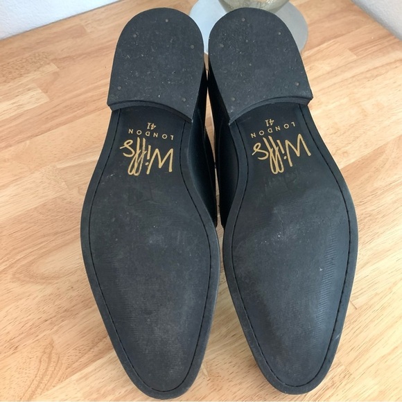 Wills London Vegan Leather Cap Toe Casual Shoes Size Uk 41 Us 8 - Picture 8 of 14